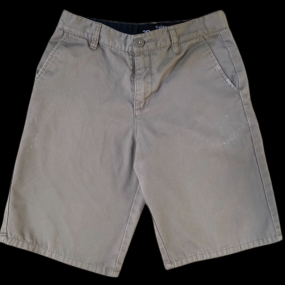 Blue Crown Stretch Slim Fit Chino Shorts